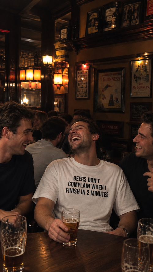 Beers Don't Complain Tee — original photo
