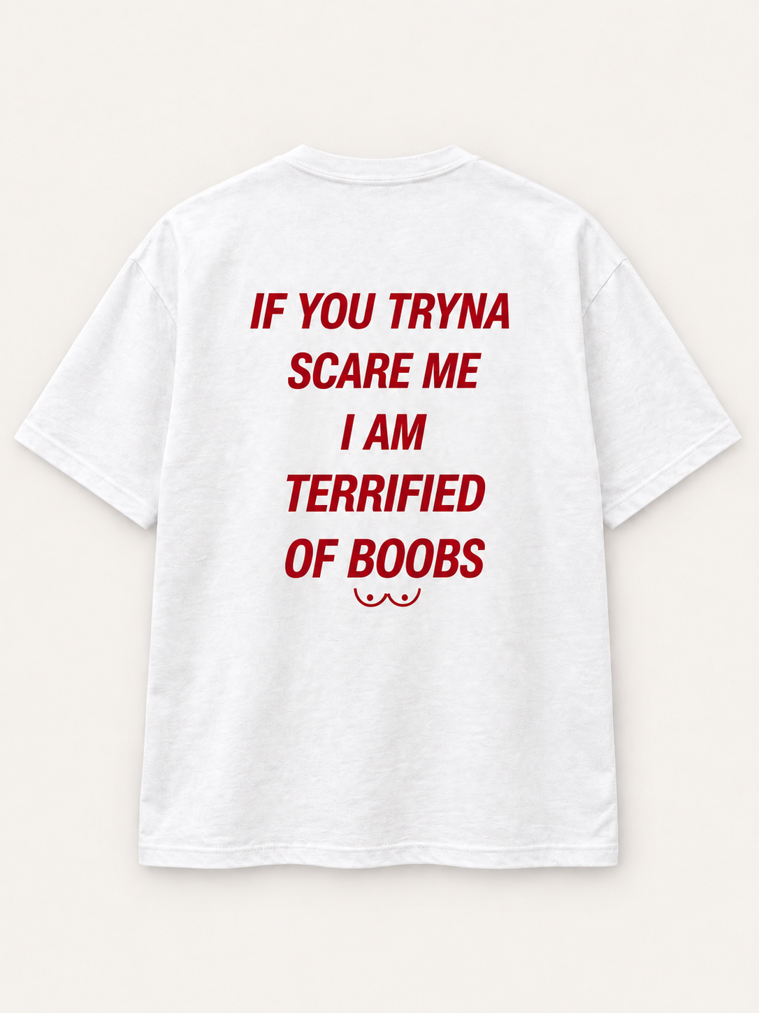 Easily Scared Tee — studio mockup