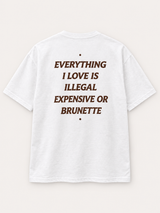 Expensive Taste Tee — studio mockup