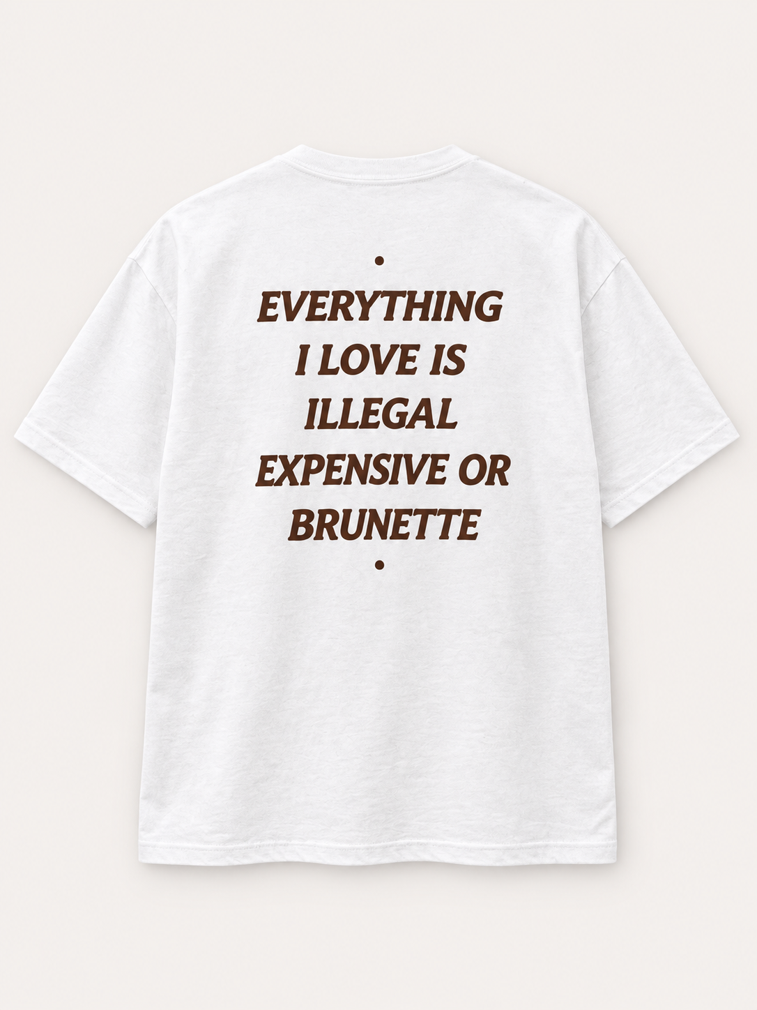 Expensive Taste Tee — studio mockup