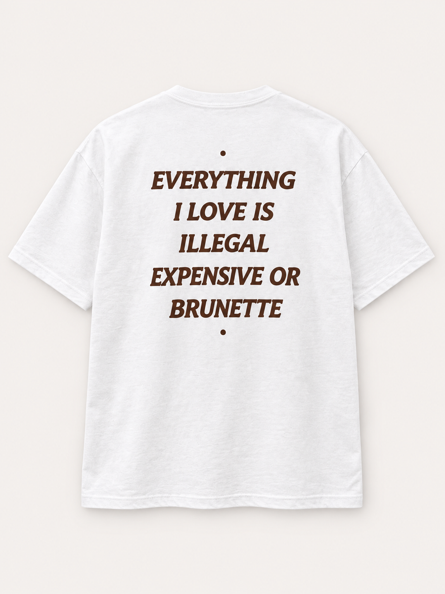Expensive Taste Tee — studio mockup