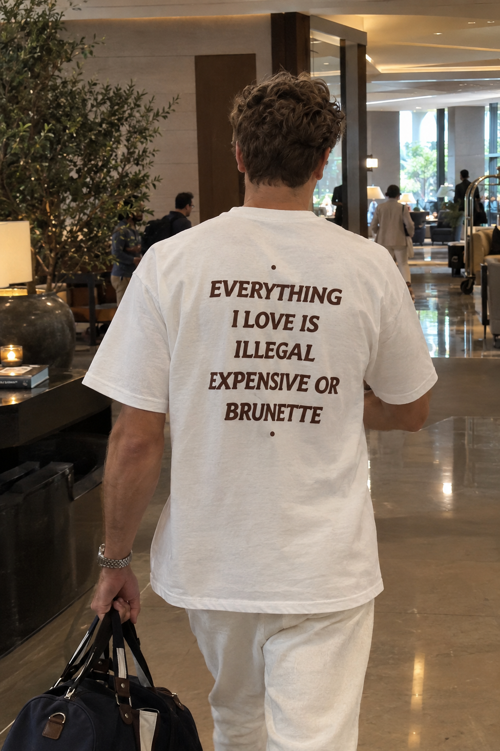 Expensive Taste Tee — original photo