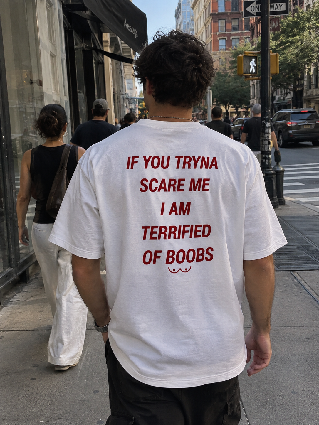 Easily Scared Tee — original photo