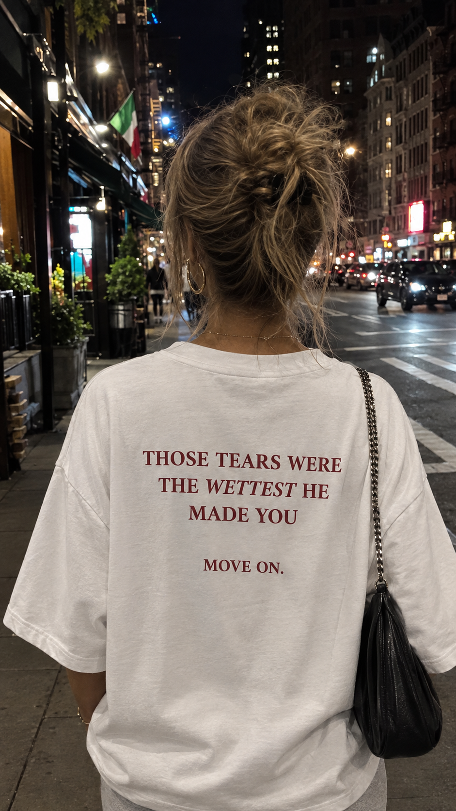 Move On Tee — original photo